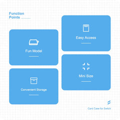 Hagibis Switch ゲームカードケース Nintendo Switch Lite/OLED トースター収納ホルダー かわいい ポータブル クリエイティビティ 保護カバー