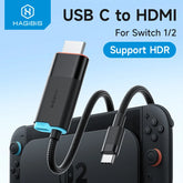Hagibis Switch 2 ドックステーション ポータブル TV ドック 4K60Hz USB C - HDMI ケーブル スイッチからモニターへ 100W PD 対応 Switch 2/OLED ノートパソコン ROG 用
