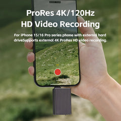 Hagibis 2230 M.2 NVMe SSDエンクロージャ(冷却ファン付き)USB 3.2 Gen 2 - NVMe PCI-E M.2 SSDケース(ノートパソコン、iPhone 16 Pro 15 iPad用)