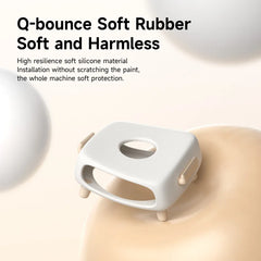 Hagibis シリコン保護カバーケース Mac Mini M4/M4 Pro 2024用 ソフト 耐衝撃 傷防止 ドック 防塵 デスクスタンド かわいい