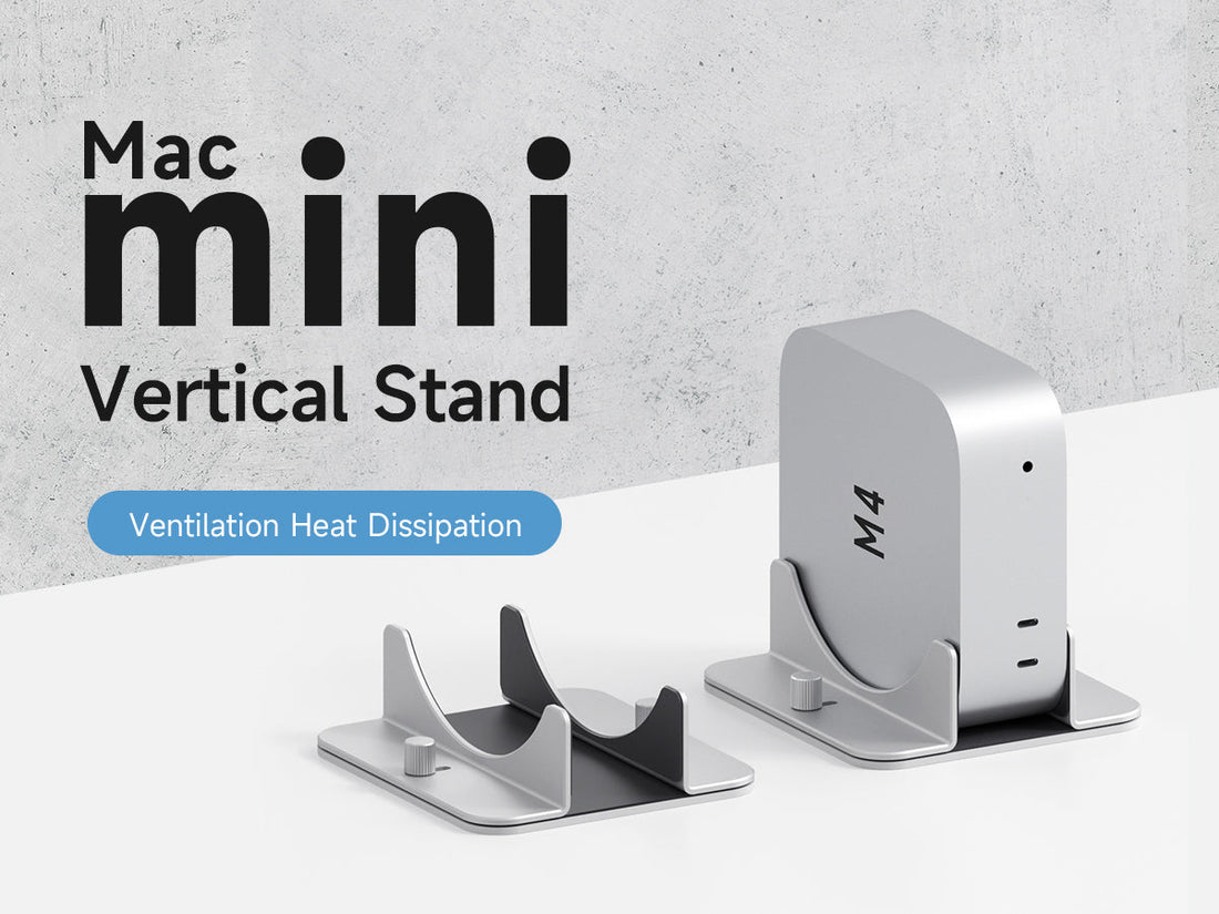 The “Designated Spot” for Your Mac mini M4 Isn’t on the Desk—It’s Vertical. Hagibis Vertical Stand Creates a New Aesthetic for Your Workspace