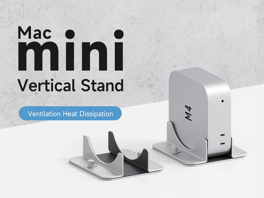 The “Designated Spot” for Your Mac mini M4 Isn’t on the Desk—It’s Vertical. Hagibis Vertical Stand Creates a New Aesthetic for Your Workspace