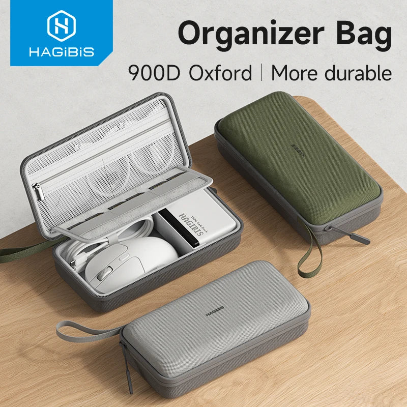 Put an End to Scattered Gadgets! Stay Organized and Smart Every Day with the Hagibis Electronic Organizer