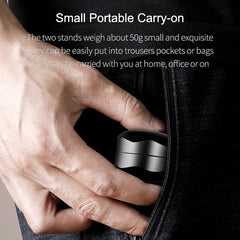 Hagibis ノートパソコンスタンド マグネット式 ポータブル 冷却パッド MacBook用 ノートパソコン用 クールボール 放熱 滑り止めパッド クーラースタンド