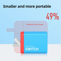 Hagibis Switchドック Nintendo Switch GaN急速充電器 ポータブルTVドッキングステーション 4K HDMI対応 ノートパソコン iPad スマートフォン対応