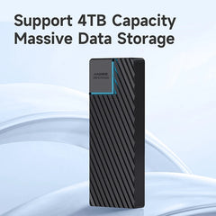 Hagibis USB 4.0 40Gbps M.2 NVMe SSDエンクロージャ（Thunderbolt 4/3 USB 3.2/3.1/3.0対応）ASM2464外付けハードドライブケース