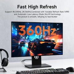 Hagibis 8K HDMI対応ケーブル 高速コード 4K 240Hz 2K 360Hz 8K 60Hz Roku TV/PS5/HDTV/Xbox/Switch/ノートパソコン対応