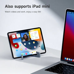 Hagibis 多機能携帯電話スタンド 調節可能 折りたたみ式 デスクトップ電話ホルダーボックス ボトルオープナー iPhone 16 17 Pro Max iPad用