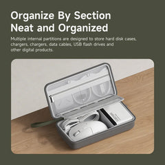 Hagibis 電子オーガナイザー 旅行用ケーブルオーガナイザーバッグポーチ ケーブル 充電器 SDカード マウス パワーバンク用ポータブルキャリーケース