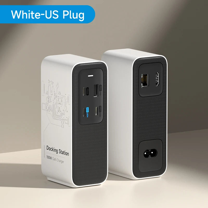 Hagibis 100W GaNドッキングステーション（Switch用、ROG Ally Steam対応、4Kモニター対応、Thunderbolt 4/3 Macbook Pro対応、2.5Gイーサネット搭載）