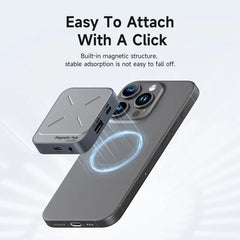 Hagibis 磁気カードリーダー SD4.0 312MB/s USB-C - SD MicroSD TF メモリカード マグネットハブ UHS-II ノートパソコン iPhone 17/16 Macbook 用