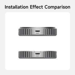 Hagibis ヒートシンク 放熱フィン カバー デスクトップスタンド Magsafe 両面マグネット式 MC100/MC100 Pro専用アクセサリー